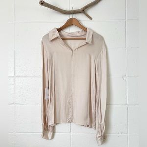 NWT LPA Boutique sleek long sleeve (from revolve) - quarter zip